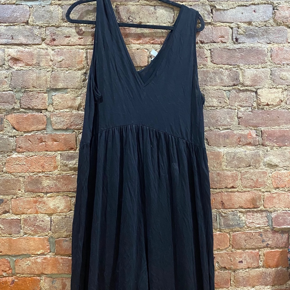 black gouache jumpsuit